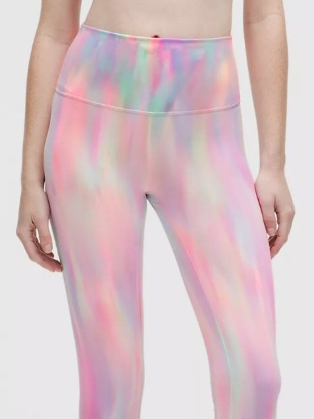 Lululemon Wunder Train High-Rise Tight 25" Psychedelic Wash Multi PSYM 10